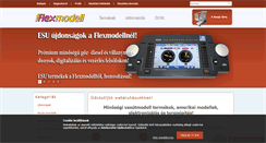 Desktop Screenshot of flexmodell.hu